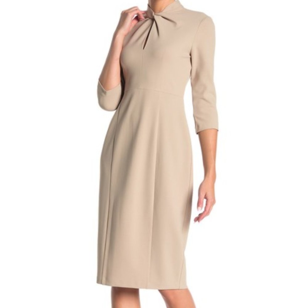 Donna Morgan Beige Dress